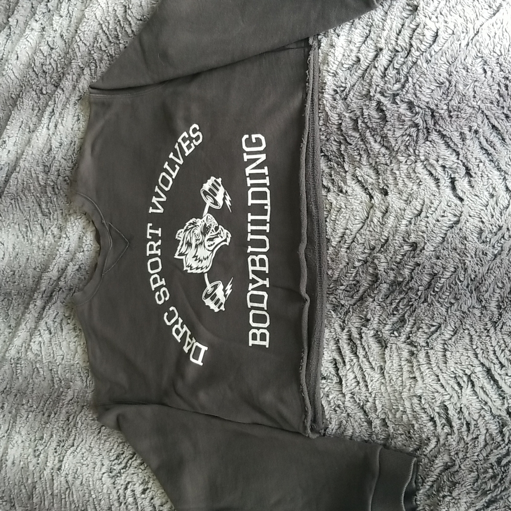Darc She cropped sweatshirt